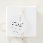 パロサントミニマルスモダンスマッジ結婚ズ フェイバータグ (インサイチュ)