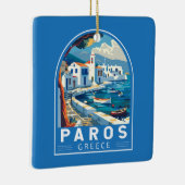 パロスペリシャトラベルアートヴィンテージ セラミックオーナメント (右)