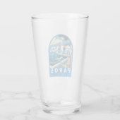 パロスペリシャトラベルアートヴィンテージ タンブラーグラス (裏面)