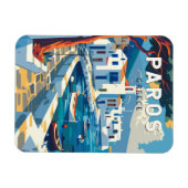 パロスペリシャトラベルアートヴィンテージ マグネット (横)