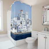 パロスヴィレッジナウサアイランドビュー シャワーカーテン (インサイチュ)