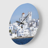 パロスヴィレッジナウサアイランドビュー ラージ壁時計 (傾斜)