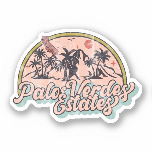 パロスヴェルデスエステーツ, カリフォルニア シール (正面)