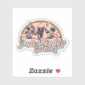 パロス・ヴェルデス・エステーツ，カリフォルニア シール (シート)