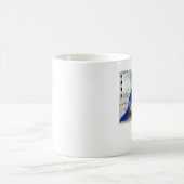 パロッおもしろいトコーヒーマグ「バスルーム設備」 コーヒーマグカップ (中央)