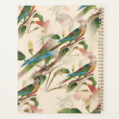 パロッカラフルトと美しい花 プランナー手帳 (裏面)