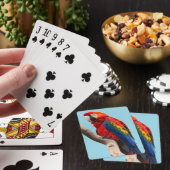 パロッカラフルトポートレート写真 トランプ (インサイチュ)