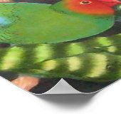 パロッツとブロメリード ポスター (角)