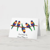 パロッツクリスマスパーティー シーズンカード (裏面)