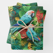 パロッツフローラ桐上 ラッピングペーパーシート (インサイチュ)