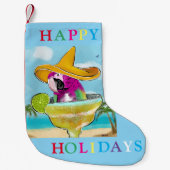 パロッツ スモールクリスマスストッキング (正面)