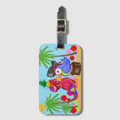 パロッツ・パイレーツ宝宝ラブマンガ ラゲッジタグ (正面縦)