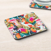 パロッツ&パーム葉ズ コースター (左側)