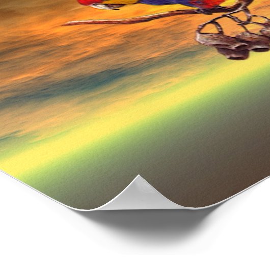 パロッツ ポスター (角)