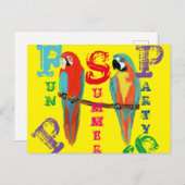 パロッツ ポストカード (正面/裏面)