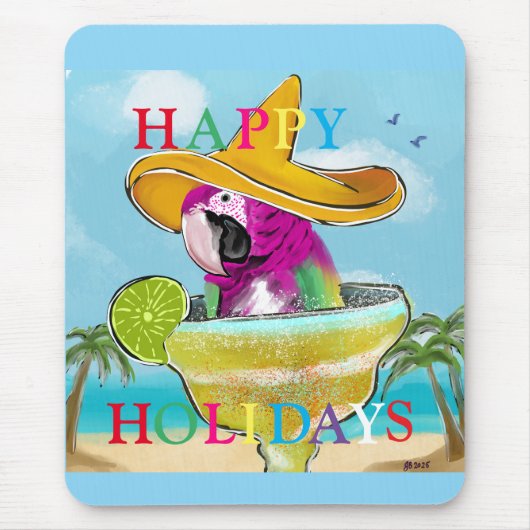 パロッツ マウスパッド (正面)