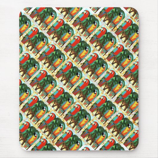 パロッツ マウスパッド (正面)