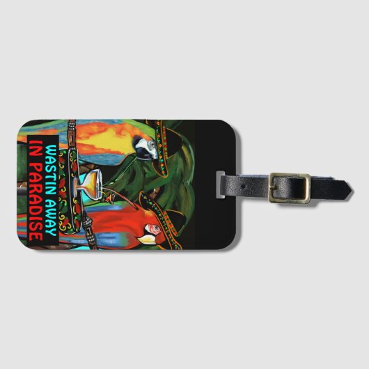 パロッツ ラゲッジタグ (正面横)