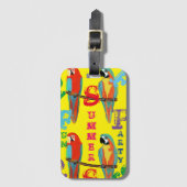 パロッツ ラゲッジタグ (正面縦)