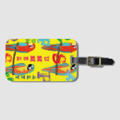 パロッツ ラゲッジタグ (正面横)