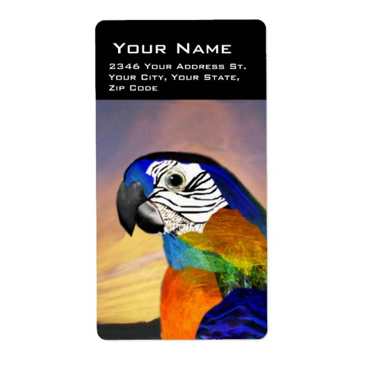 パロッツ ラベル (正面)