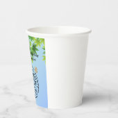 パロットと種子が誕生日の紙カップに迷路 紙コップ (左)