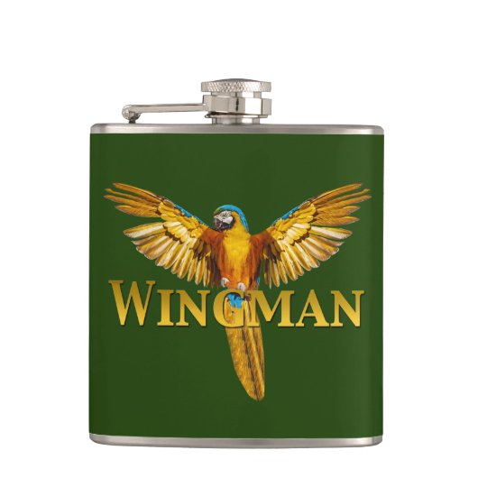 パロットの相棒 フラスク (正面)