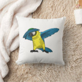 パロットアットヒップホップダンスダブ クッション (ブランケット)