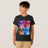 パロットアポップ・アートのート Tシャツ (正面フル)