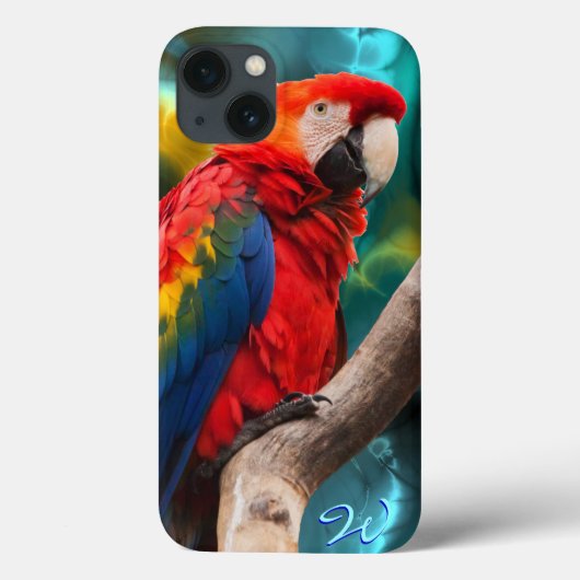 パロットアート1B Case-Mate iPhoneケース (裏面)