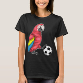 パロットサッカー選手サッカー Tシャツ
