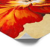 パロットチューリップI ポスター (角)