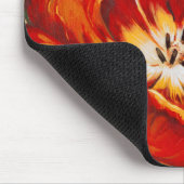 パロットチューリップI マウスパッド (コーナー)