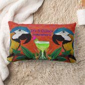パロットティキバー装飾用クッション ランバークッション (ブランケット)