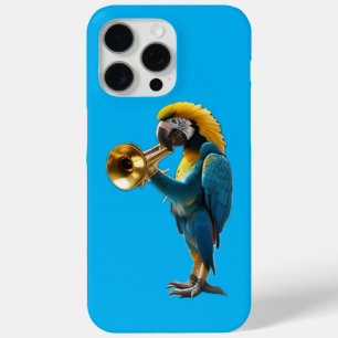パロットトランペット奏者 iPhone 15 PRO MAXケース