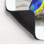 パロットバスルームの備品おもしろい漫画のギフト マウスパッド (コーナー)