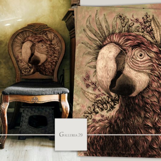 パロットバードエフエマラフローラティッシュペーパー 薄葉紙