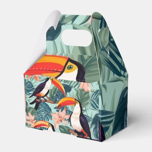 パロットパラダイスギフトボックス フェイバーボックス (正面サイド)