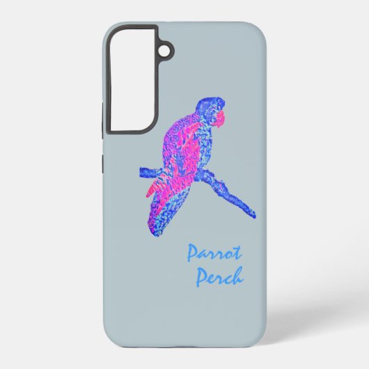 パロットパーチ SAMSUNG GALAXYケース (裏面)