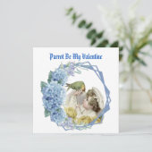 パロットベミーバレンタインブルーフローラリースボーイソン シーズンカード (スタンド正面)