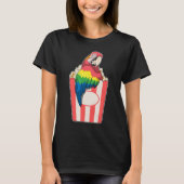 パロットポップコーン Tシャツ (正面)