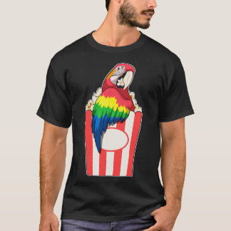パロットポップコーン Tシャツ