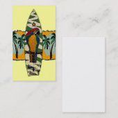 パロット海賊サーフボードカード 名刺 (正面/裏面)