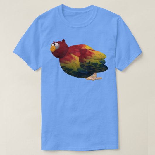 パロット ピッグ Tシャツ (デザイン正面)