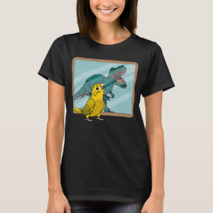 パロット&レックスリフレクションIイエロールティーノブッジーブド Tシャツ