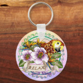 パロッリラックスト キーホルダー (正面)