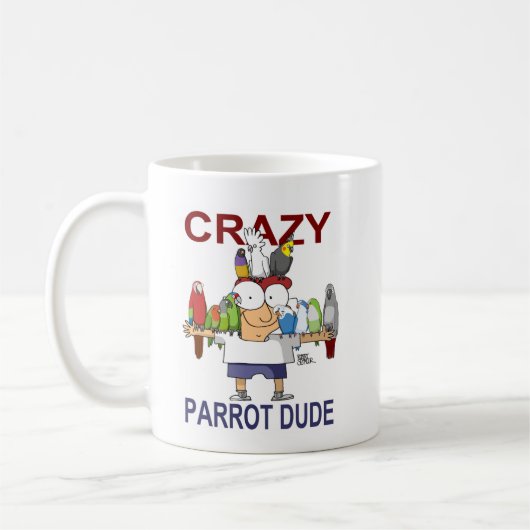 パロッ熱狂するト・ドゥ コーヒーマグカップ (左)