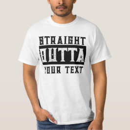 パロディおもしろいTシャツ「Straight Outta Your Text」 Tシャツ