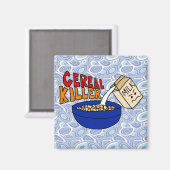 パロディーシリアルキラーブレックファーストフードユーモア マグネット (正面/裏面)