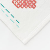 パロディ子供部屋アート男の赤ちゃんジェイ静かボブソング フリースブランケット (角)